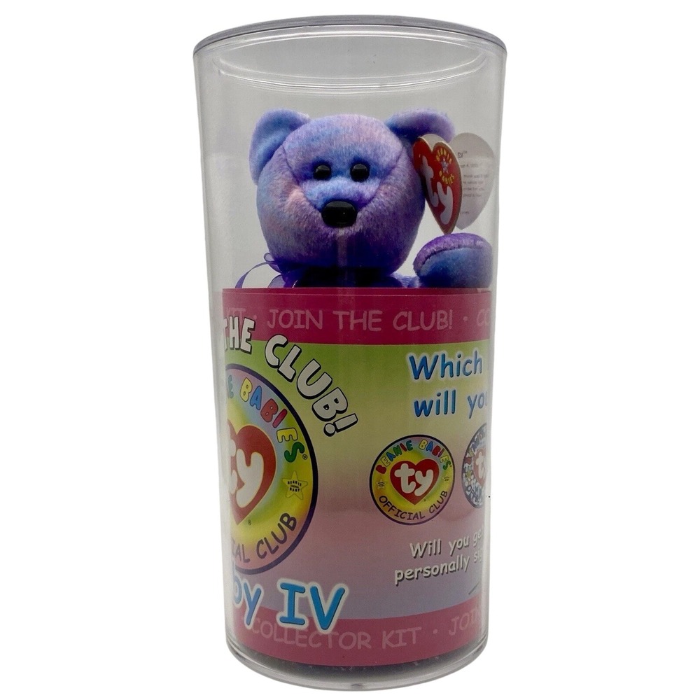 TY Beanie Babies - 2001 Clubby IV - In Case - Retired - Join The Club‎